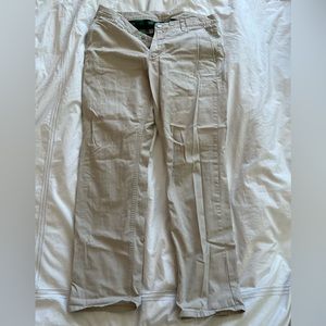 Bonobos white khakis slim straight 32/30